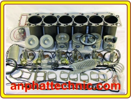 PHỤ TÙNG ĐỘNG CƠ 6 MÁY | LINNER KIT OVERHAUL 6 CYLINDER | LINH KIỆN ĐẠI TU XE NÂNG HÀNG